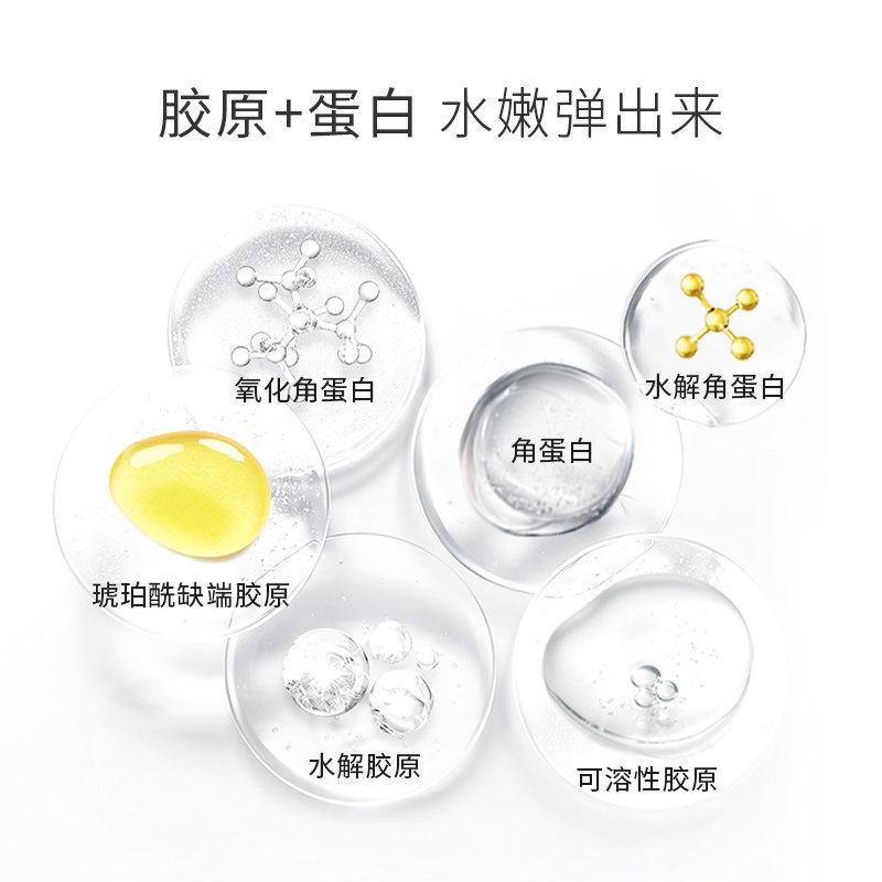 纽西之谜睡眠面膜胶原蛋白弹力冻膜 geoskincare纽西之谜涂抹面膜