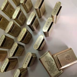 Латунный портсигар ручной работы, портативная латунная банка для хранения, увеличенная толщина