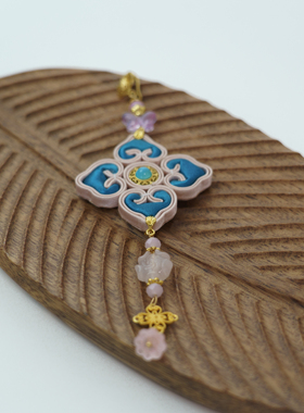 2025馥棠碧城-宝相花压襟