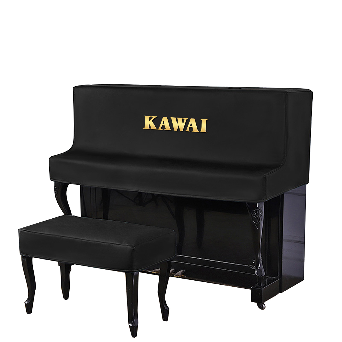 雅马哈卡哇伊简约钢琴套钢琴罩轻奢高档钢琴防尘罩钢琴布盖布高级 - 图3