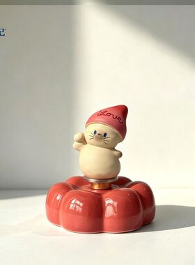 PAI猫景德镇转转同款小摆件萌粒手办车载桌面装饰网红摆摊爆新款