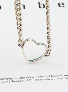 韩国东大门925纯银ins女红潮短款