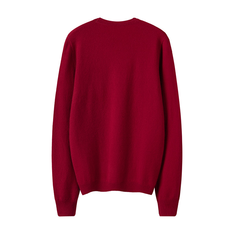 有种端庄大雅！露肩圆领羊绒衫女纯羊绒毛衣套头针织打底衫秋冬,淘宝优惠券,粉丝福利购,淘宝优惠卷