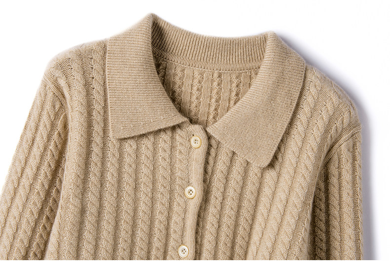 加厚100纯山羊绒衫女开衫翻领显瘦秋冬宽松短款时尚毛衣毛衫,淘宝优惠券,粉丝福利购,淘宝优惠卷