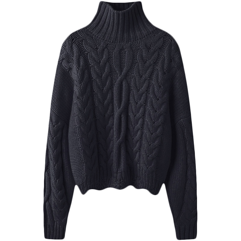 不挑人~穿出高颜值！！重磅加厚高领羊绒衫女纯羊绒毛衣套头宽松,淘宝优惠券,粉丝福利购,淘宝优惠卷