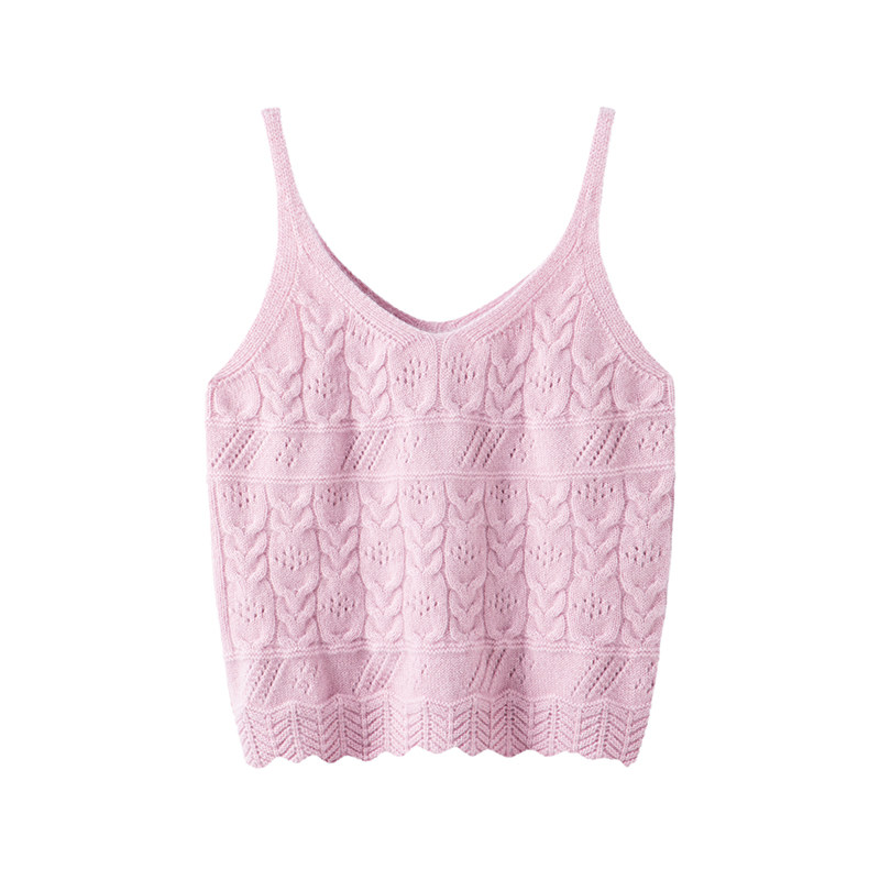 就是要美得时髦！波浪纹绞花羊绒吊带女纯羊绒衫毛衣加厚背心,淘宝优惠券,粉丝福利购,淘宝优惠卷