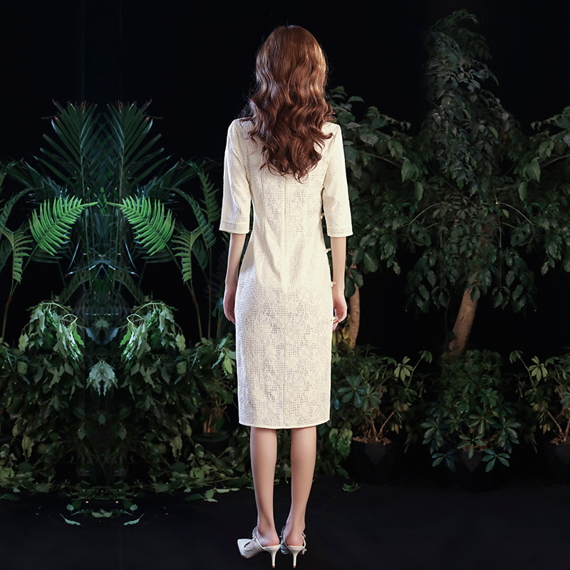 旗袍2020年秋新款改良版少女连衣裙 圣梵琳旗袍