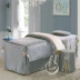 Mới làm đẹp trải giường bốn bộ bông châu Âu pha lê nhung rắn màu sắc đẹp thẩm mỹ viện massage khử trùng giường bìa tùy chỉnh - Trang bị tấm