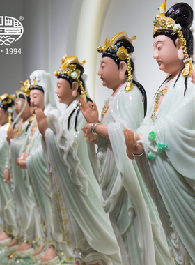 华严三圣菩萨二十四诸天寺庙佛像