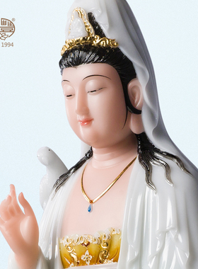 神像观音供奉家居客厅艺术风摆件