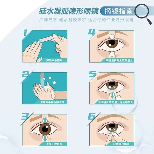 库博光学宝晴润睛润隐形近视眼镜日抛盒30片高库博旗舰店官网正品 - 图3