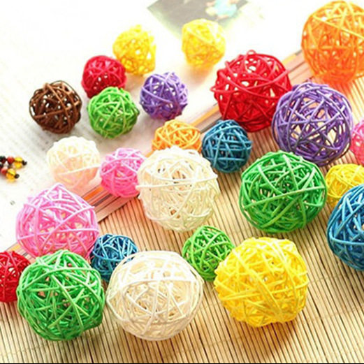 鹦鹉藤球玩具仓鼠啃咬磨牙用品虎皮牡丹玄凤开发智力训练球鸟道具,淘宝优惠券,粉丝福利购,淘宝优惠卷