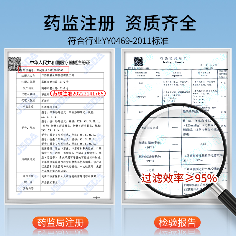 黑色医用外科口罩一次性医疗官方正品旗舰店高颜值女男潮款夏薄款 - 图3