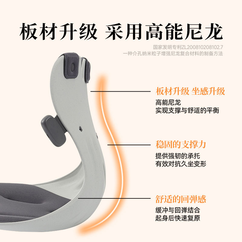 BKT护腰久坐神器加热坐垫人体工学上班枕托腰部支撑靠垫腰靠座椅,淘宝优惠券,粉丝福利购,淘宝优惠卷