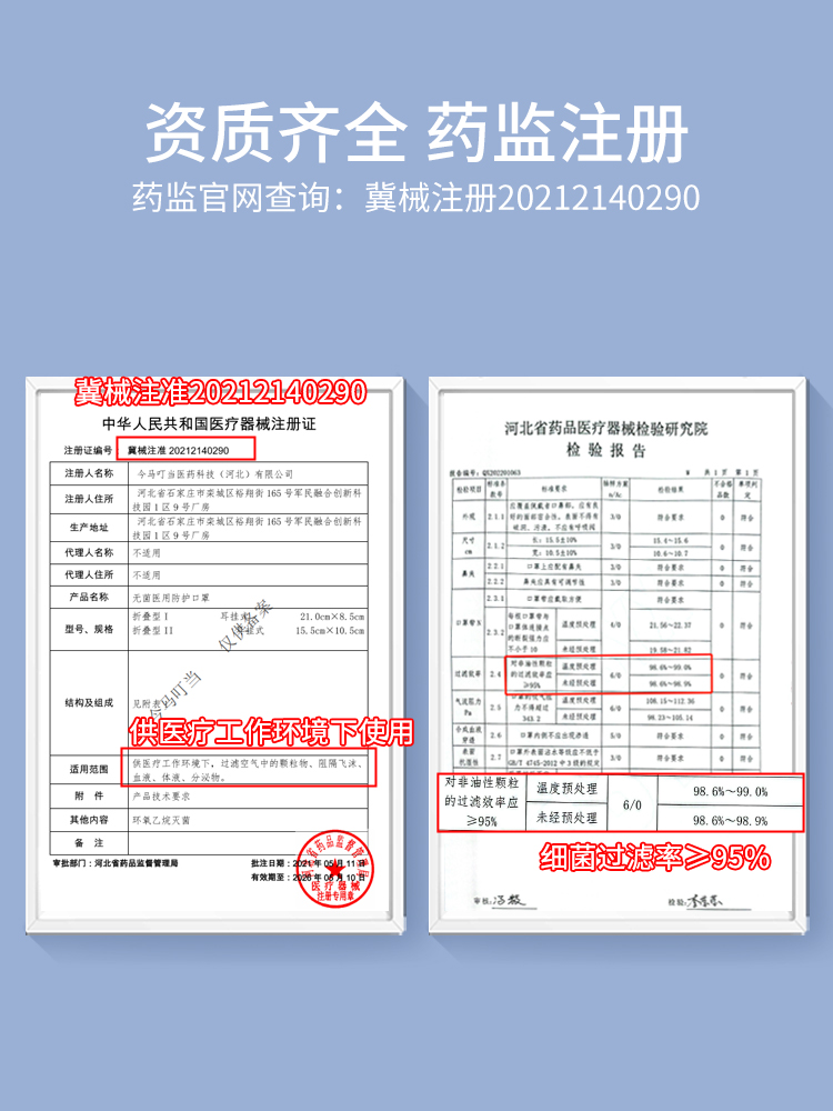 莫兰迪n95级医用防护口罩医疗级别正品官方旗舰店k女高颜值夏季薄 - 图3