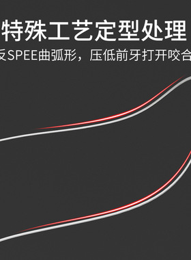 牙科口腔正畸镍钛丝法莱奥镍钛方丝圆丝超弹镍钛弓丝卵圆方圆型托