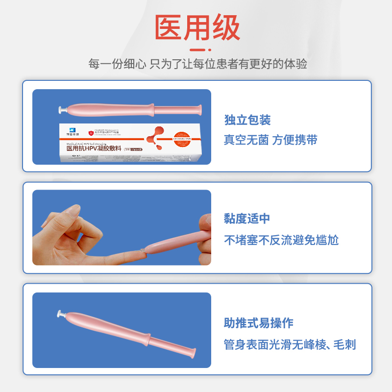 抗HPV病毒妇科凝胶抑菌正品卡波姆非检测自检生物敷料蛋白干扰素 - 图3