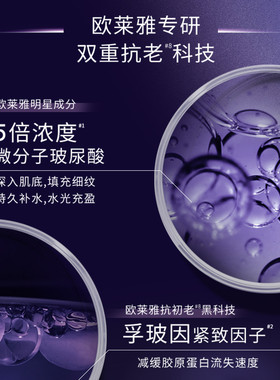 L'OREAL /欧莱雅零点霜熬夜面霜50ml玻尿酸紧致淡纹