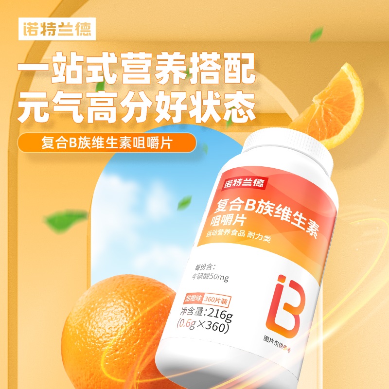 诺特兰德B族维生素多种复合维生素b b1b2b3b6b12官方旗舰店vb正品 - 图0