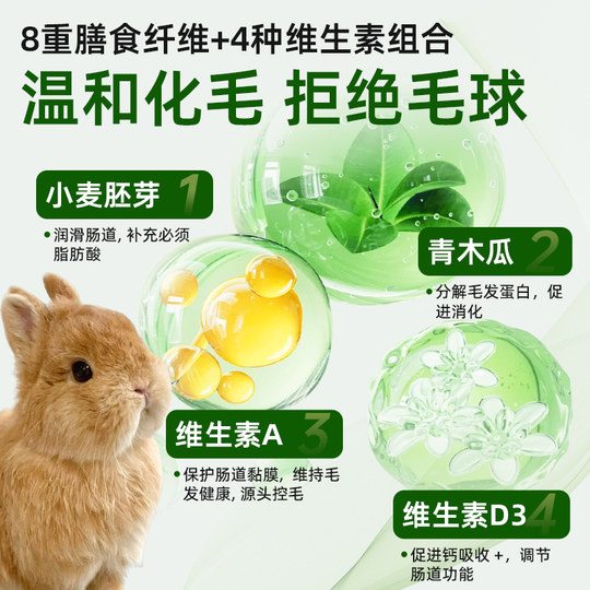 SANKO Gaohua Mao Cream conejo especial papaya acondicionador del cabello gastrointestinal suplemento nutricional auténtico oficial