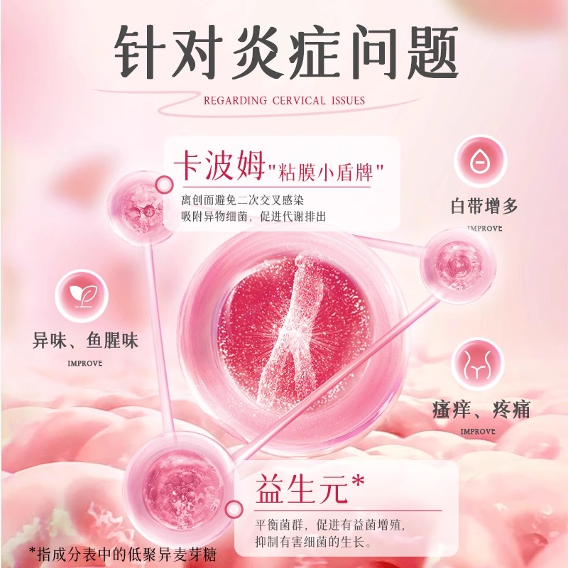 毓婷卡波姆阴道填塞凝胶阴道炎宫颈糜烂私处护理抑菌正品妇科凝胶