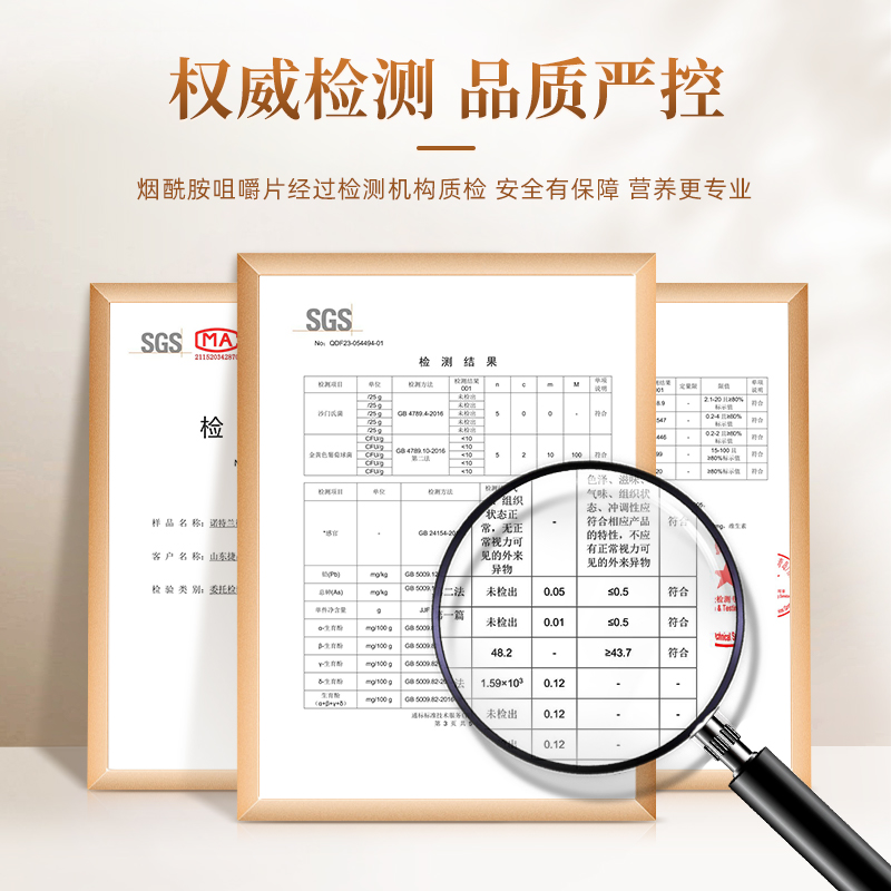 诺特兰德维生素c维生素e男女vcve维b族烟酸烟酰胺咀嚼片官方正品