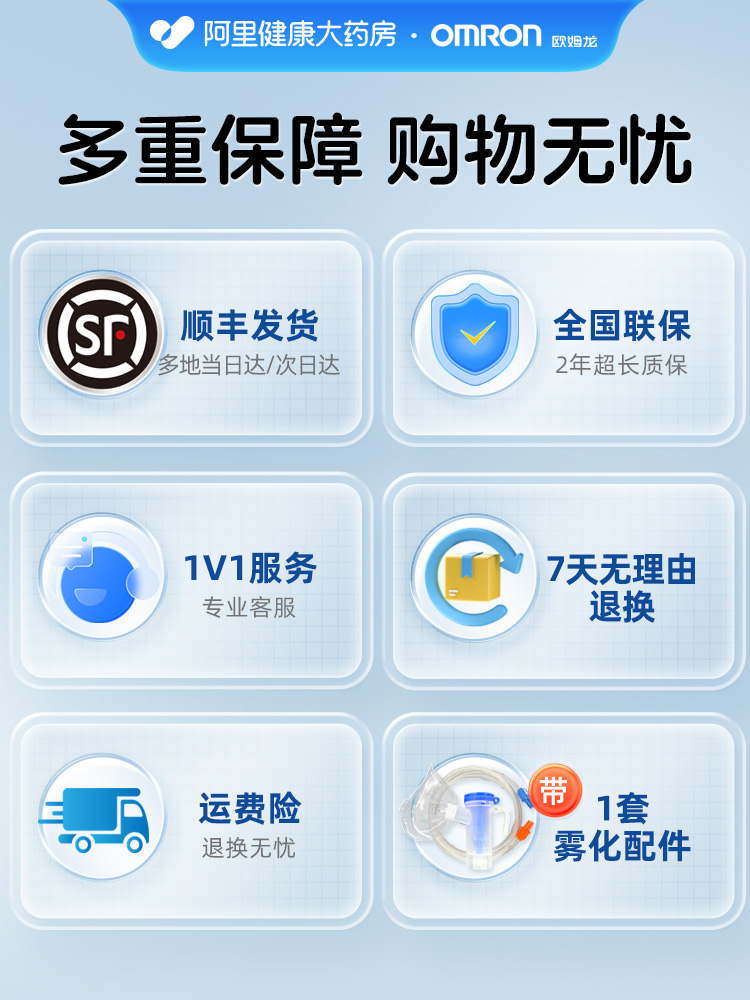 欧姆龙雾化机C28T家用成人儿童化痰止咳压缩式医用型轻音雾化器-图2