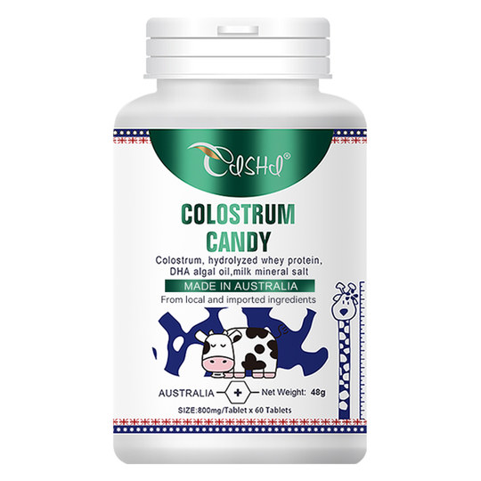 Nelix Australien importierte Kolostrumtabletten 3-18 Jungen und Mädchen, erwachsene Kalziumtabletten, Wachstumsschüler, Milchkalzium, Teenager