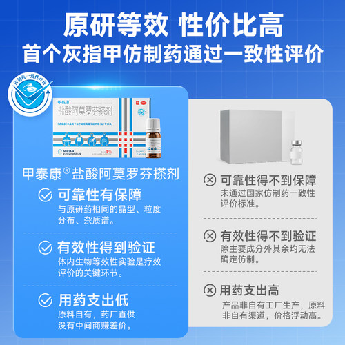 甲泰康盐酸阿莫罗芬搽剂2.5ml大规格擦剂正品治疗灰指甲旗舰店 - 图0