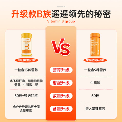 诺特兰德b族复合维生素咀嚼片多种vb1b2c正品vc官方旗舰店多维 - 图2