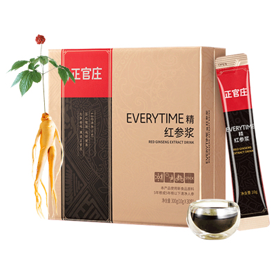 【杨紫同款】正官庄 EVERYTIME精红参浆高丽参浓缩液30%红参