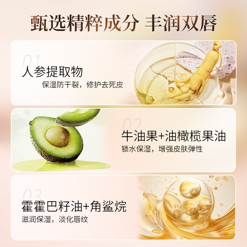 变色润唇膏女保湿滋润补水防干裂去死皮淡化唇纹膜官方正品旗舰店 - 图2
