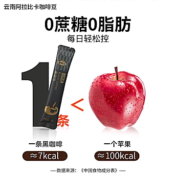 蓝山黑咖啡0蔗糖0脂速溶粉提神减脂正品[10元优惠券]-寻折猪