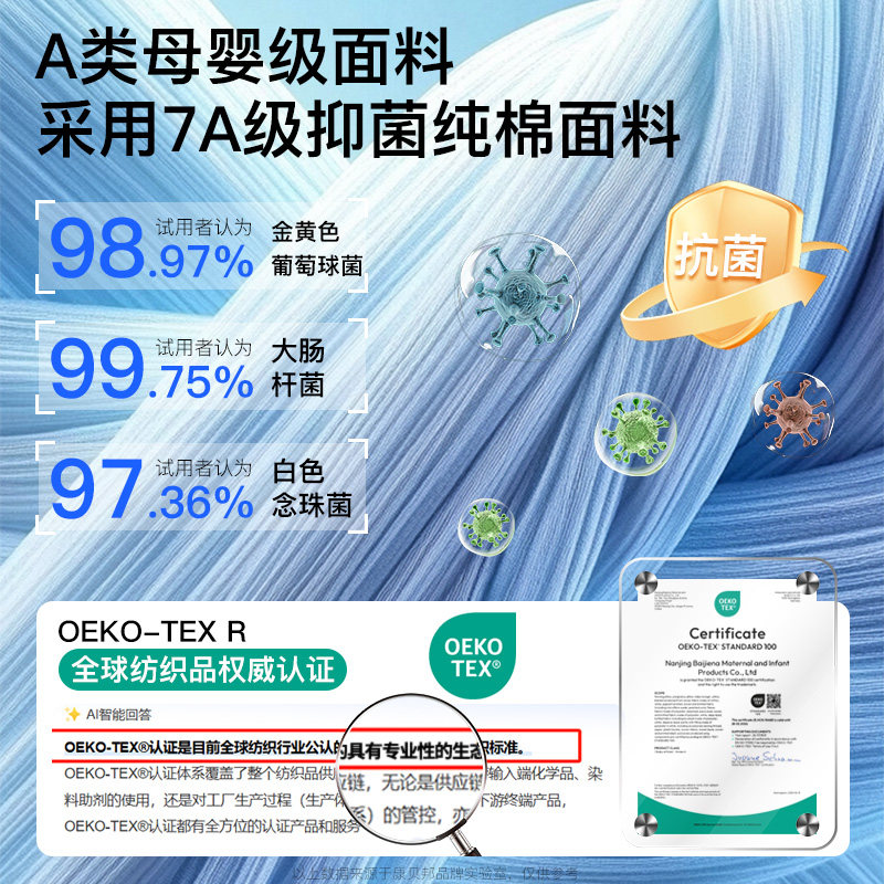 康贝邦儿童枕头3到6岁以上四季通用宝宝枕头护颈椎助睡眠儿童专用