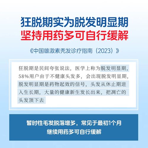 蔓迪米诺地尔酊男用曼迪脱发生发液可选泡沫剂速效生发官方旗舰店 - 图3