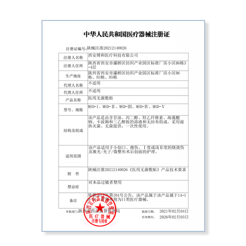 绽媄娅医用无菌敷贴旗舰店术后敏肌屏障修护医用冷敷贴敷料非面膜-图1