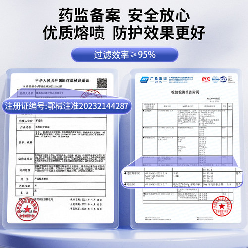 界面n95级医用防护口罩一次性医疗官方正品成人灭菌防工业粉尘 - 图3