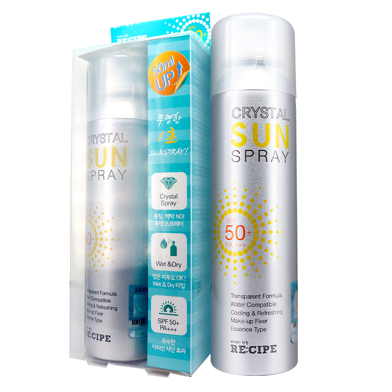 ·ÀˮȫÉí·À×ÏÍâÏß À³Ë¹èµÄÈÔúÖ®ÃØË®¾§·Àɹ˪ÅçÎíÅ® RECIPE SPF50 ·ÀˮȫÉí·À×ÏÍâÏß À³Ë¹èµÄÈÔúÖ®ÃØË®¾§·Àɹ˪ÅçÎíÅ® RECIPE SPF50