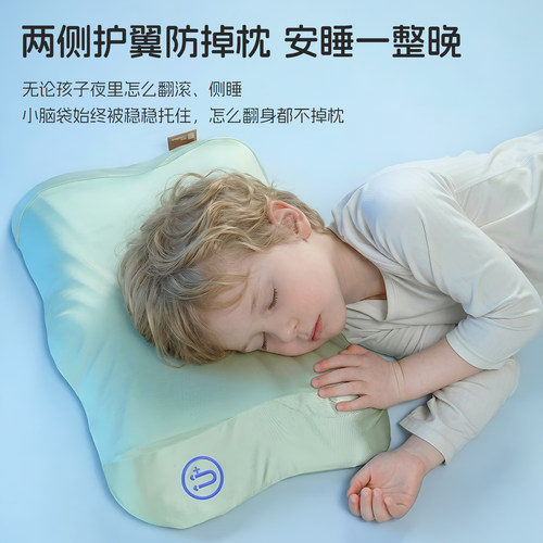卡伴儿童枕头3到6岁护脊助睡眠透气硅胶枕四季通用抗菌春夏可水洗 - 图3