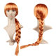 Elsa Anna wig ice braid dress up headgear