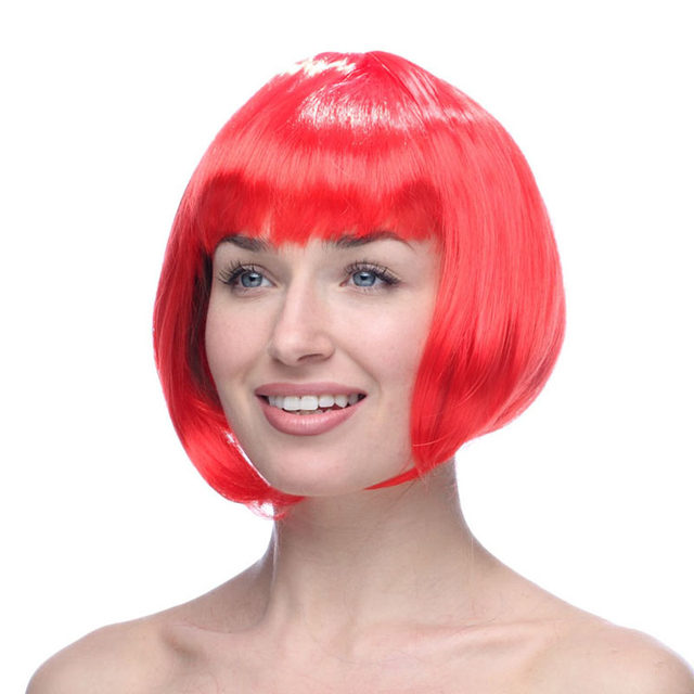 ສີຜິວ Bob Masquerade ພັກ Wig