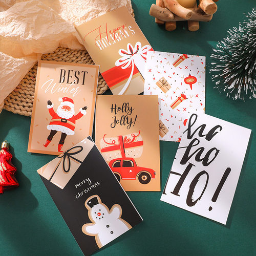 24pcs Christmas Greeting Card Envelop Merry Christmas Cards - 图0