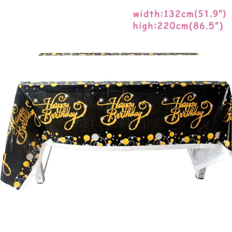 30 50 60 Birthday Party Anniversary Decor Paper Cup Tableclo-图1