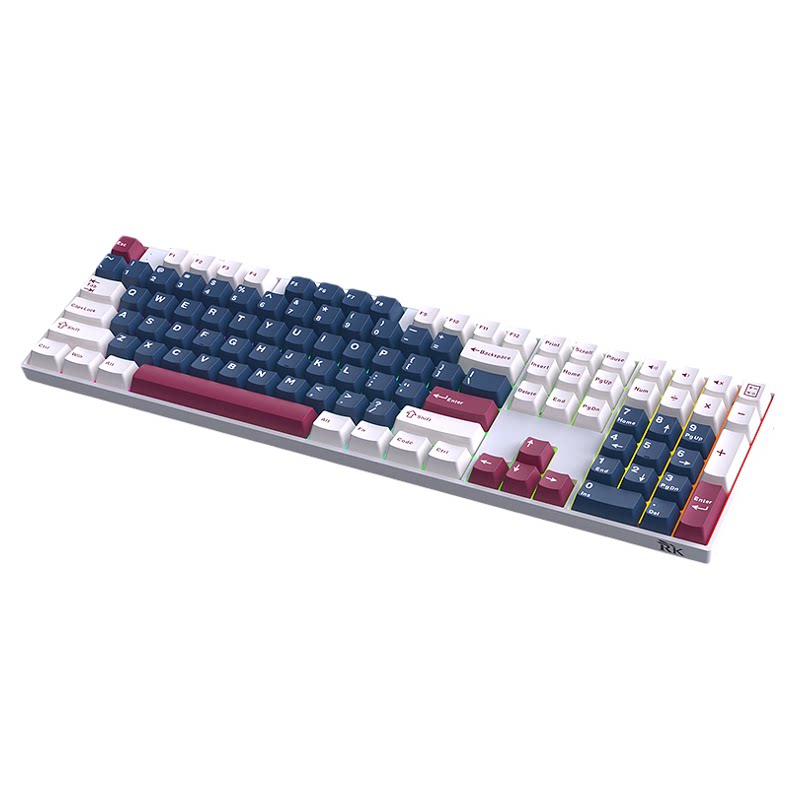 RK108三模机械键盘麻将音热插拔无线有线蓝牙静音客制化游戏竞技
