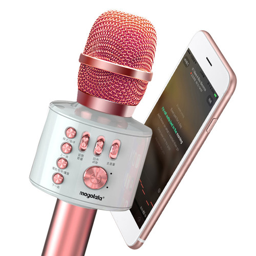 MOGOLALA K5全民唱歌神器k歌手机麦克风音响一体无线蓝牙话筒家用-图3