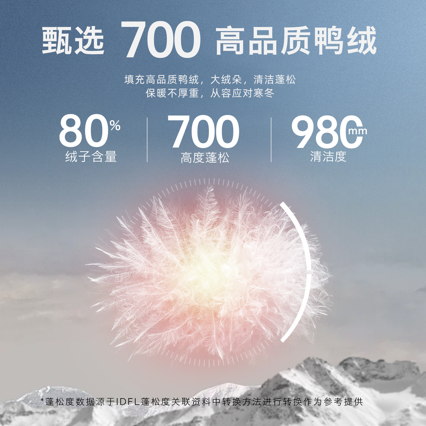 NEPA耐葩户外25秋冬新品男女同款基础款连帽保暖羽绒服7LF2021 - 图3