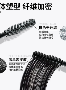玛丽黛佳睫毛膏防水晕染加密套装