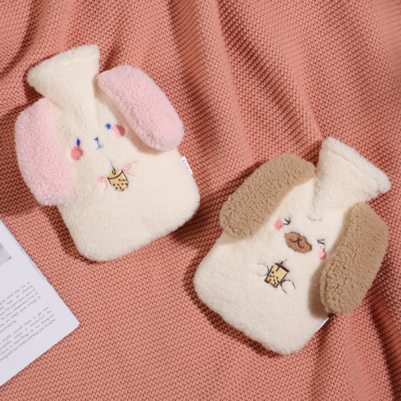 卡通可爱大号毛绒注水热水袋冬季热敷暖肚子加厚灌水暖手袋学生,淘宝优惠券,粉丝福利购,淘宝优惠卷