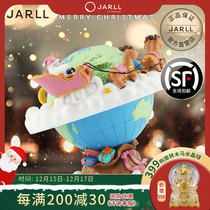 JARLL sledge globe water crystal ball music box eight-tone box girl girl childrens birthday Christmas present