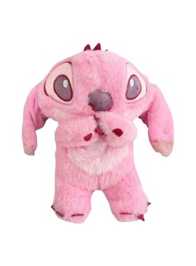 跨境会呼吸发光水獭熊毛绒玩具安抚宝宝睡眠玩偶可爱女生礼物公仔